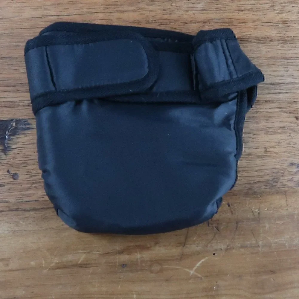 ALFIE BLACK UNISEX DOG DIAPER WASHABLE REUSABLE SIZE LARGE NWOT